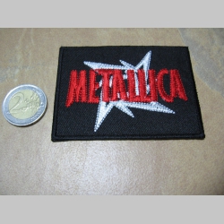 Metallica nažehľovacia nášivka (možnosť nažehliť alebo našiť na odev)